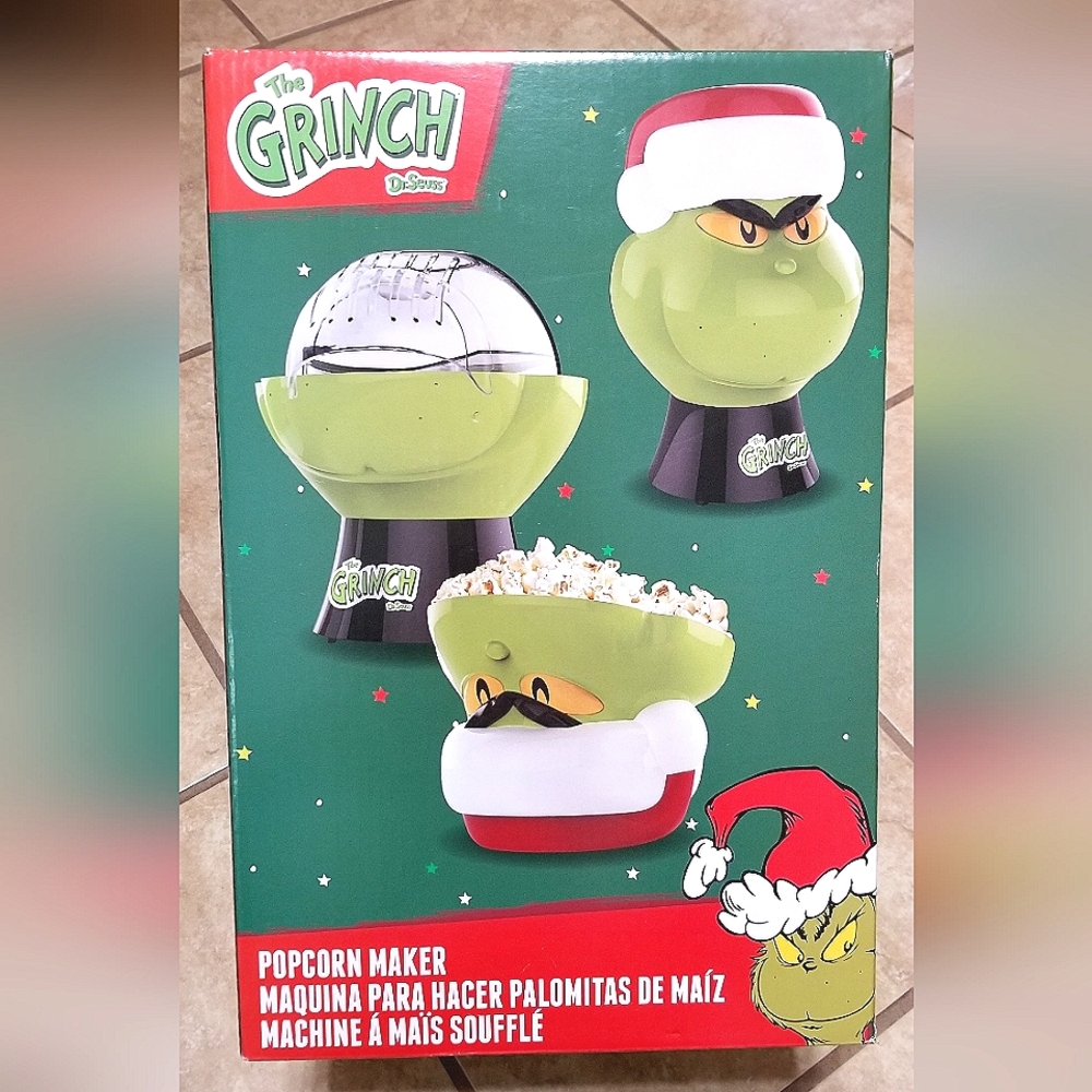 Dr. Seuss' The Grinch Hot Air Popcorn Maker